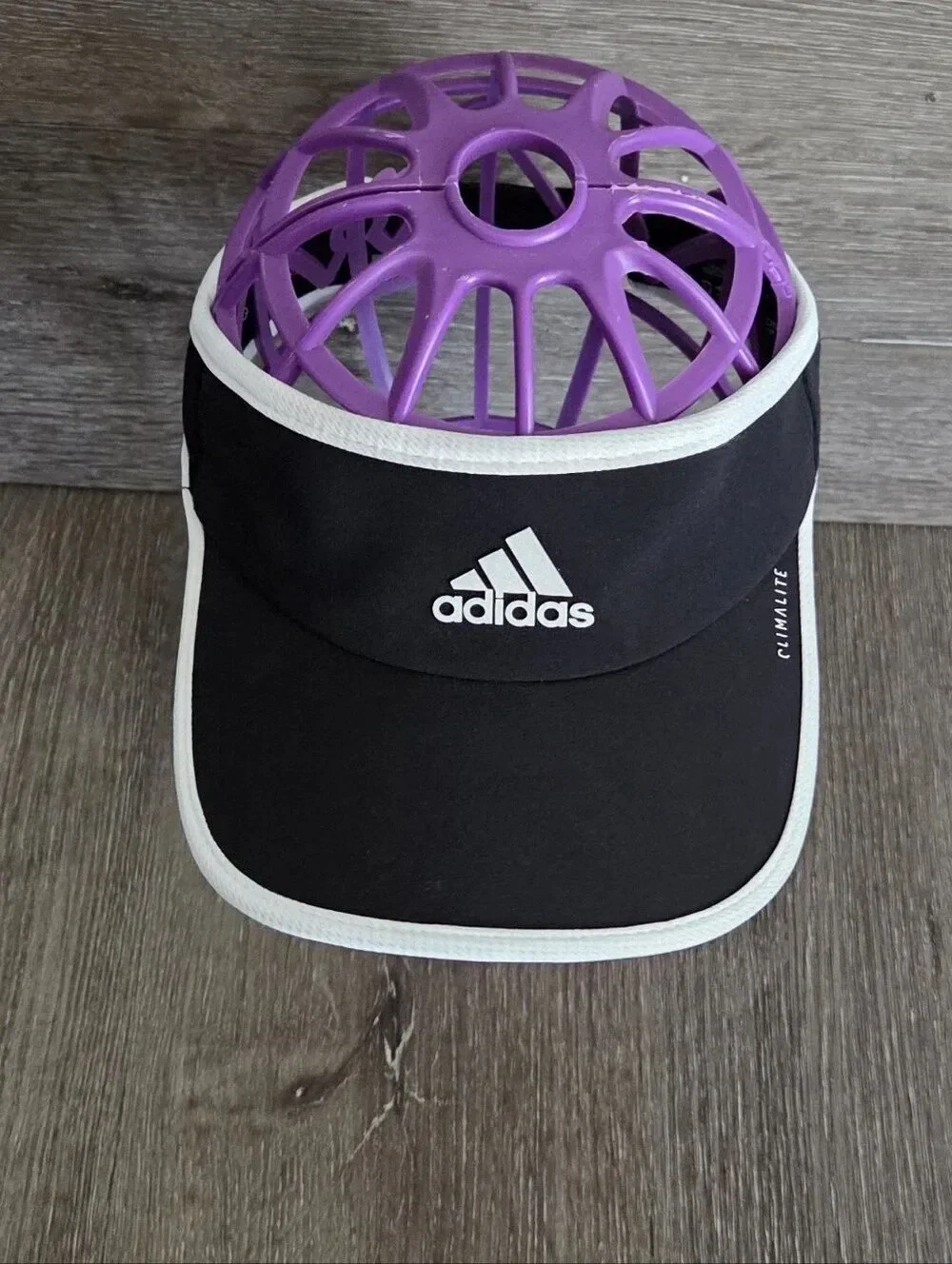 Adidas Climalite Black & White Visor